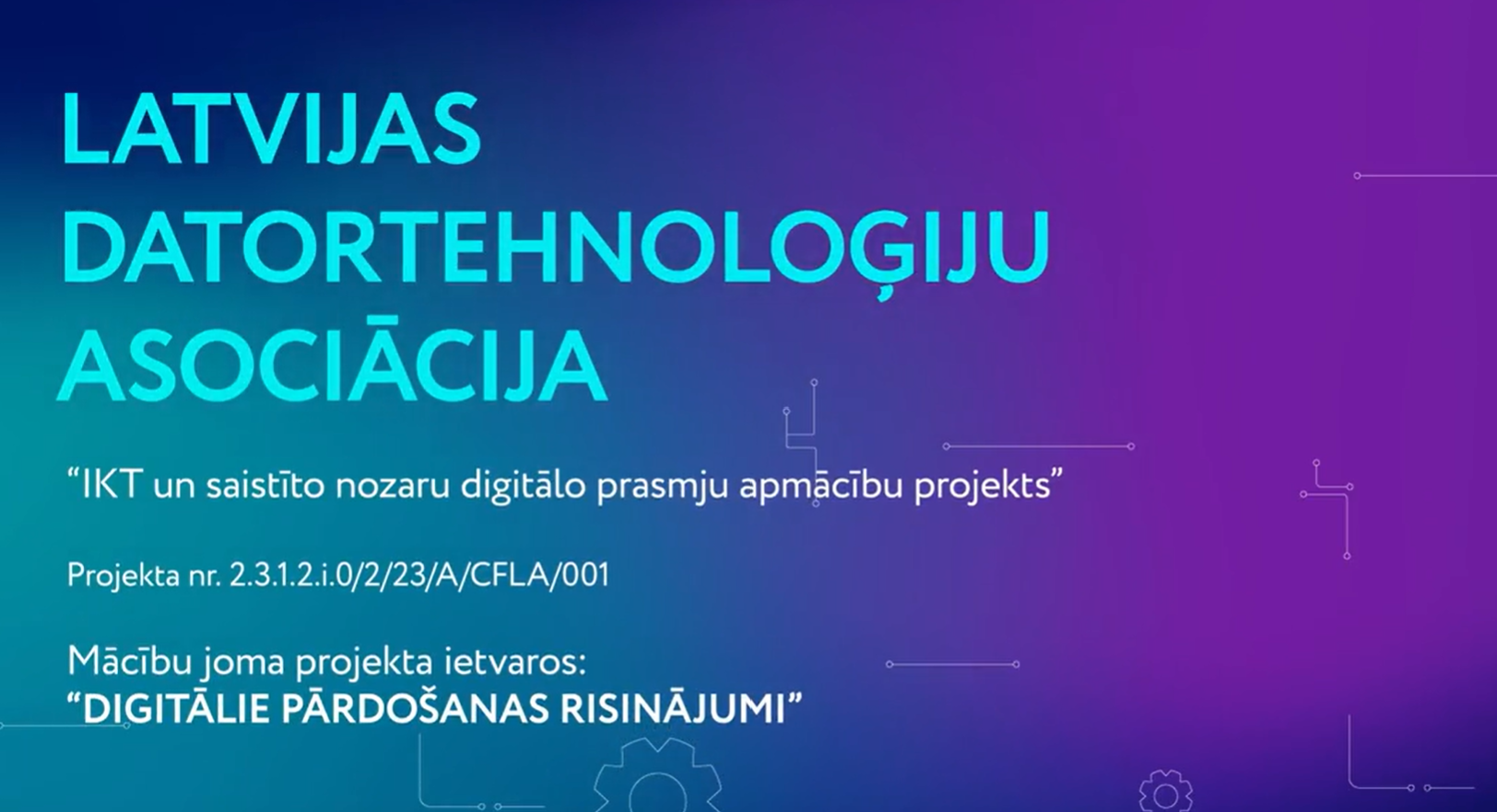 Digitālie pārdošanas risinājumi
