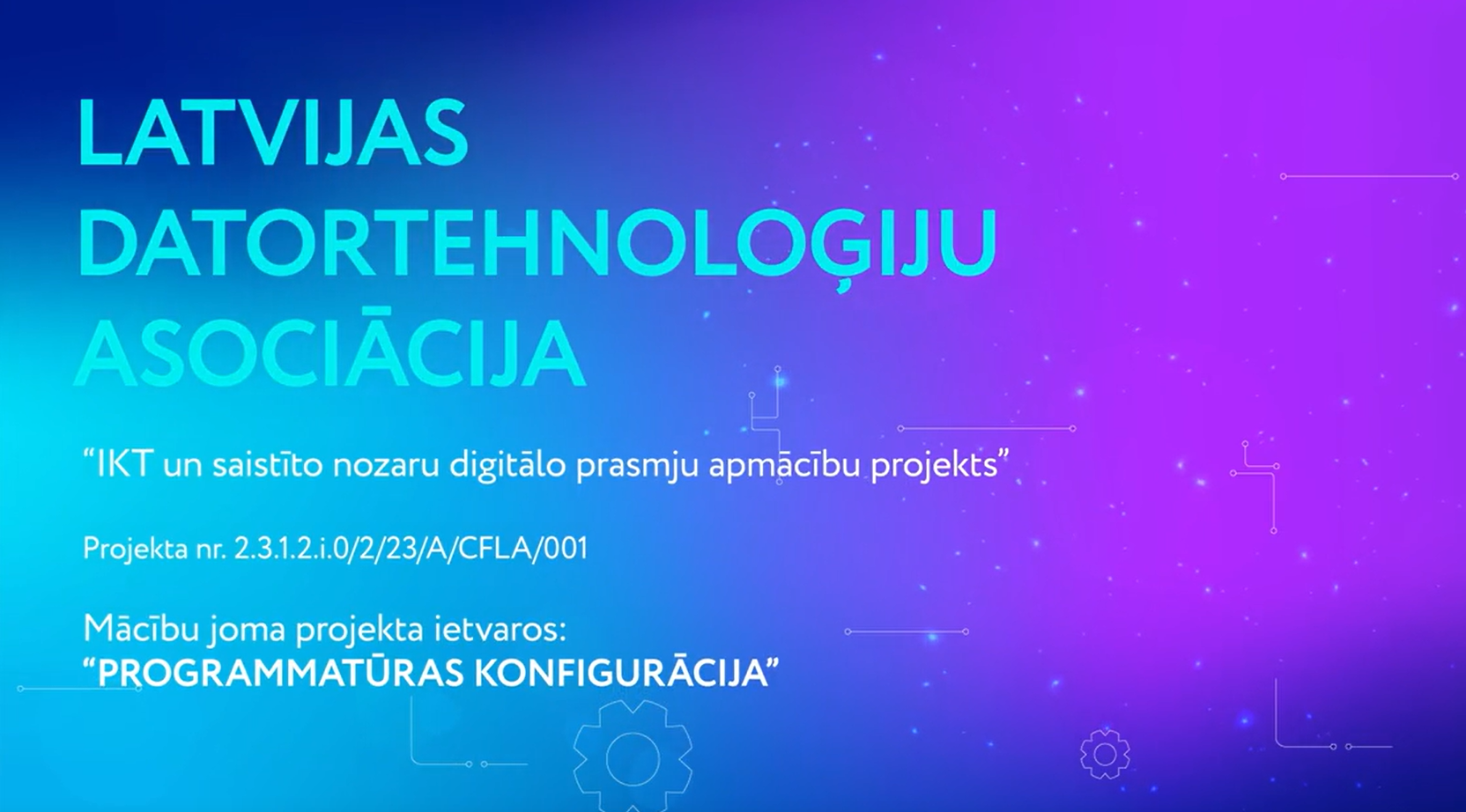 Programmatūras konfigurācija