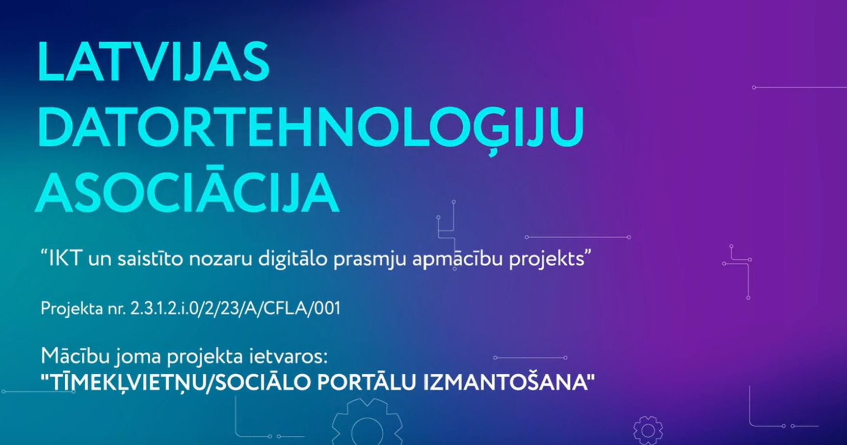 Tīmekļvietņu/sociālo portālu izmantošana
