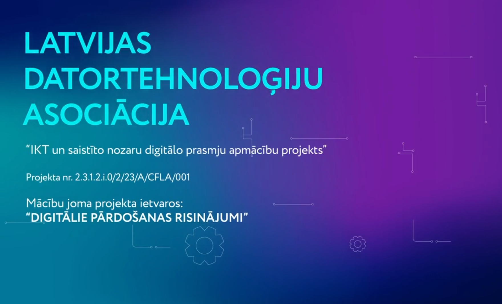 Digitālās pārdošanas risinājumi